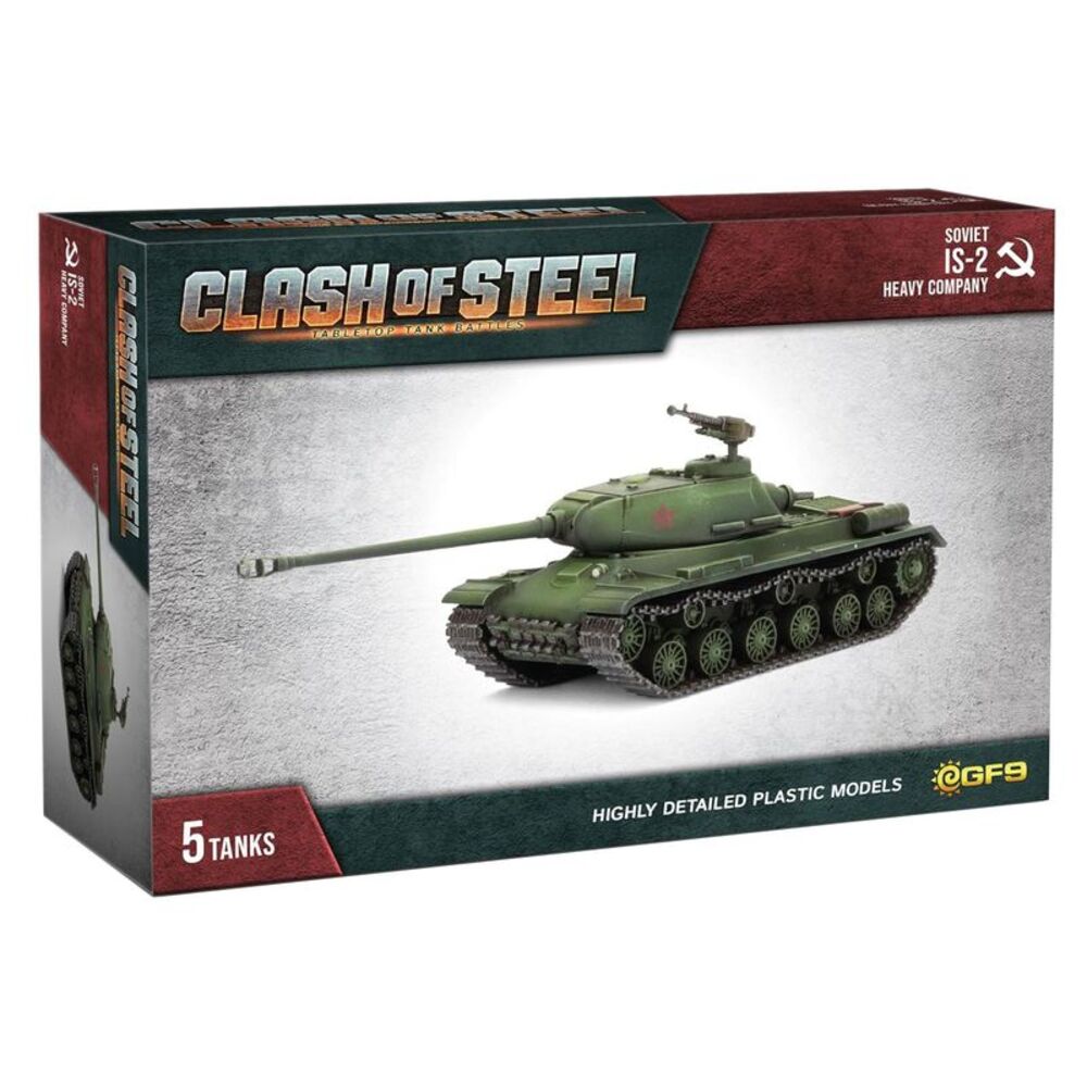 Clash of Steel: Tabletop Tank Battles - Soviet IS-2 Heavy Company